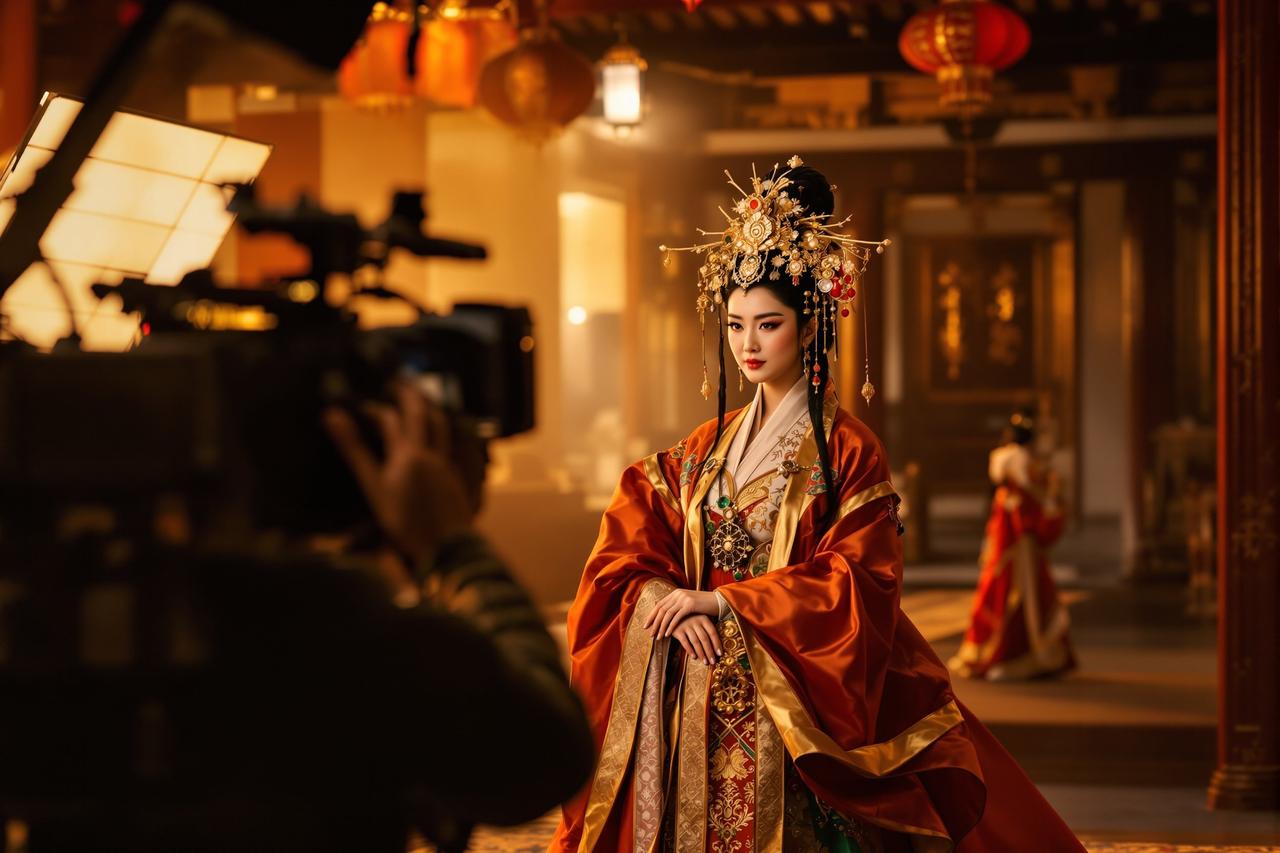 吃瓜群众吃瓜网 - 古装剧组女主演替身曝光正脸，颜值惊艳引发换角呼声